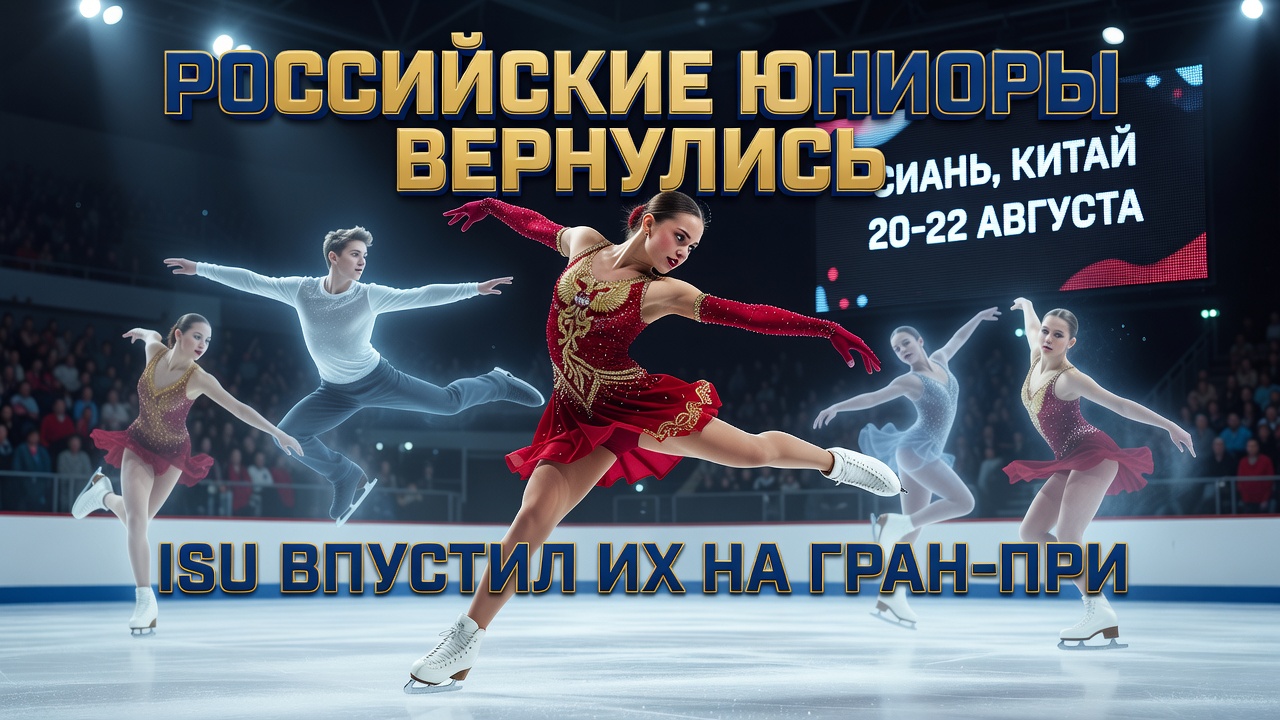 Российские юниоры вернулись. ISU впустил их на Гран-при